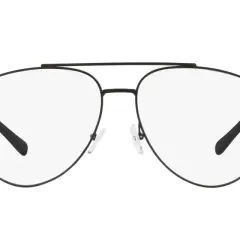 Czarne okulary pilotki z lekko wygiętymi zausznikami. Jak wyprostować krzywe okulary?