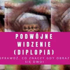 Małpka z potrójnymi oczami, jakby cierpiała na astygmatyzm i podwójne widzenie. Sprawdź, co to znaczy, gdy obraz się dwoi.